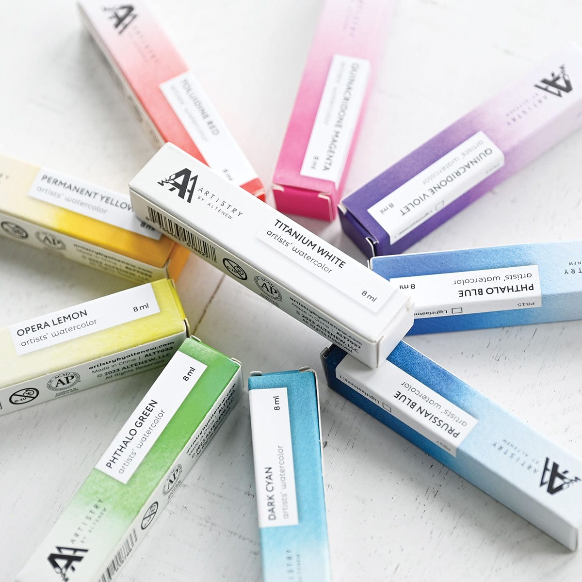 Watercolor Tubes Bundle Palette Perfection Bundle